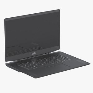 3d studioLaptop MSI Stealth GS77 12UHS 250VN 3D model