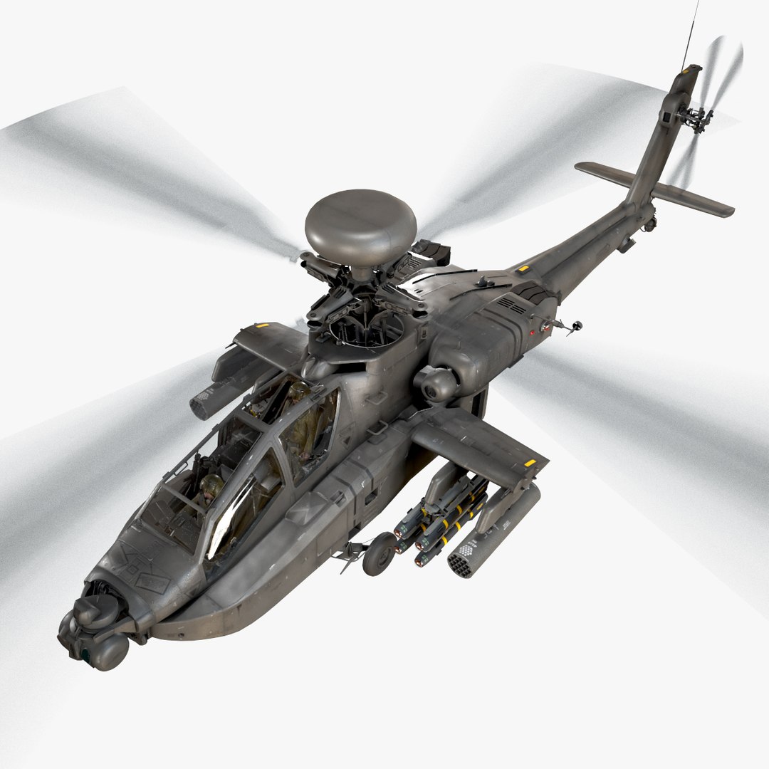 3D Apache AH-64D US Army Complex Animation model - TurboSquid 2064059