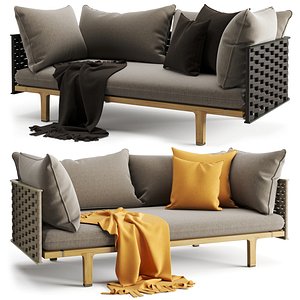3D model furniture sofa seat
