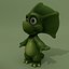 Cartoon Triceratops + FREE BONUS