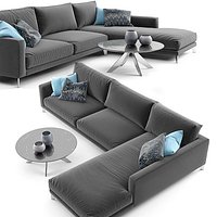 Berto Time Break Sectional Sofa