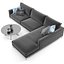 Berto Time Break Sectional Sofa