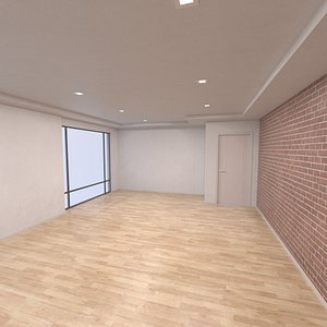 base bedroom interior 2 3D