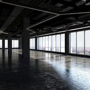 3D Loft Interior 6 model