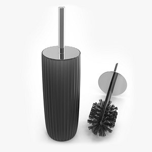 Standing toilet brush anthracite  - Kela Lamina  - 4025457205989 3D model