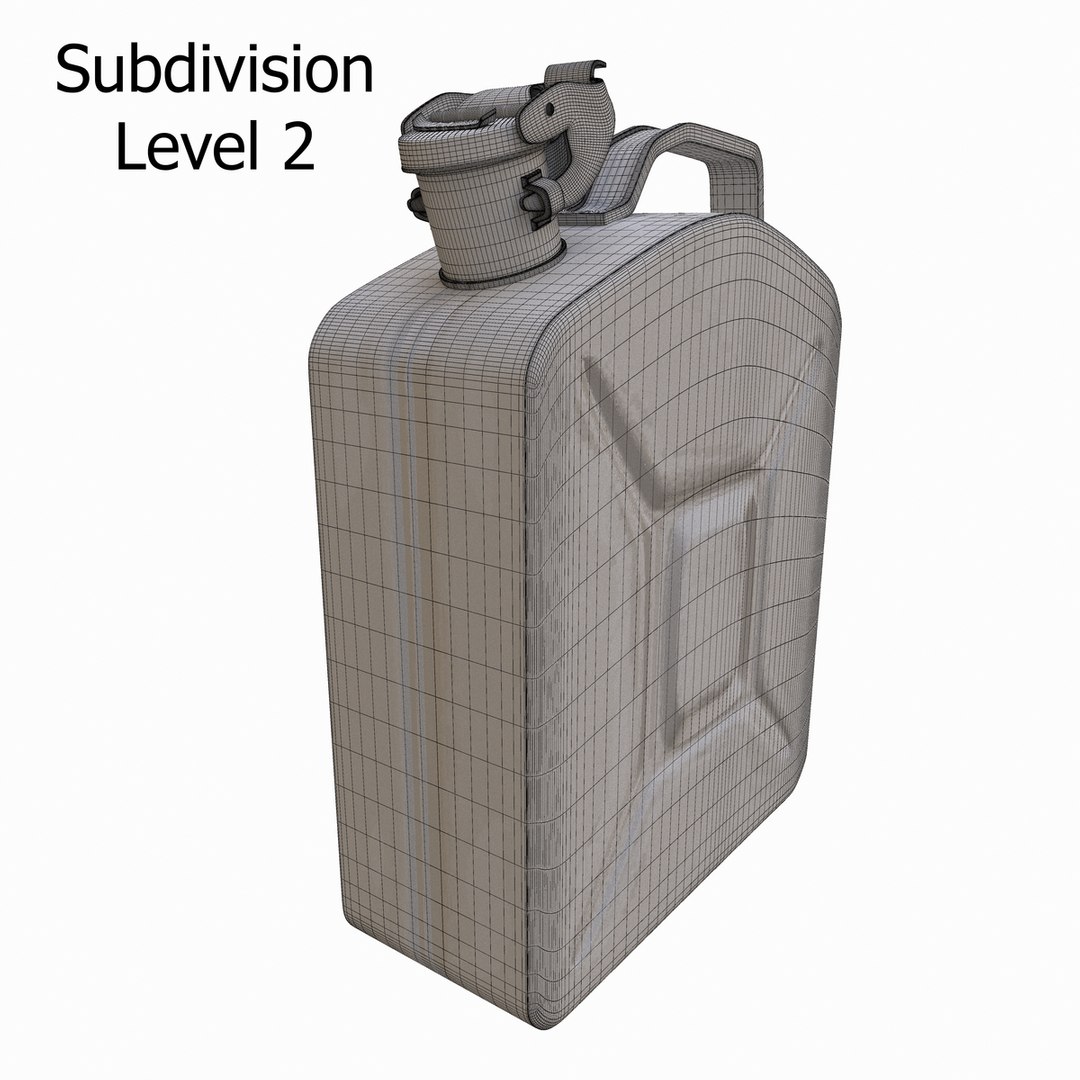 jerrycan 3d model