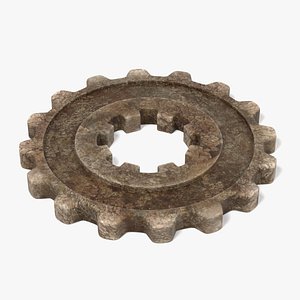 3d model of gear wheel