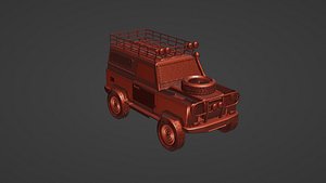 off-road Vehicule 3D model