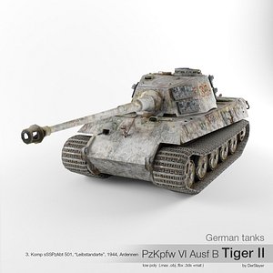 German tank PzKpfw VI Ausf B Tiger II '334'