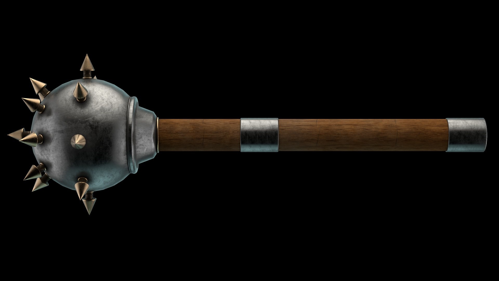 3D Medieval Mace Model - TurboSquid 1748255