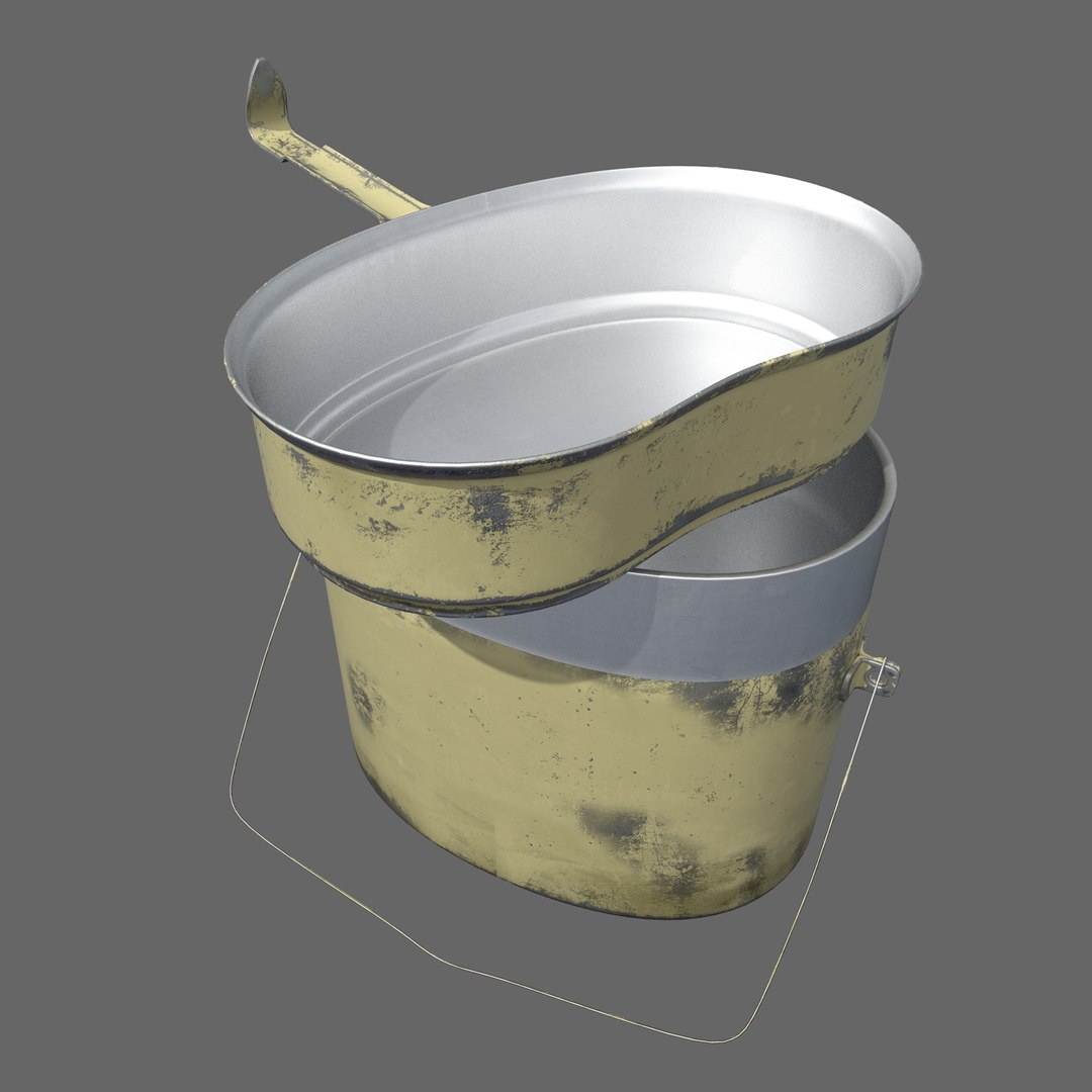 Low-poly Mess Kit 3ds