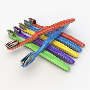 3d toothbrush 02 model