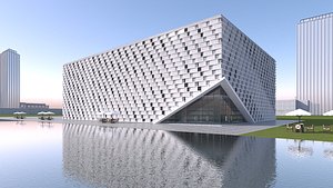 3D Modern Building 54