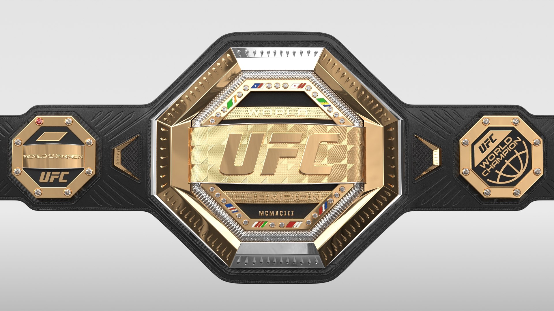 UFCチャンピオンベルト3Dモデル - TurboSquid 1475419