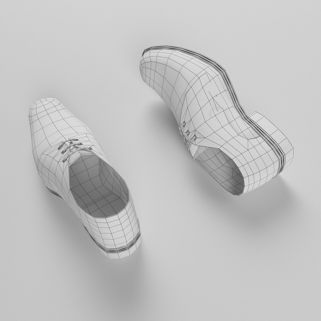3d model of shoe