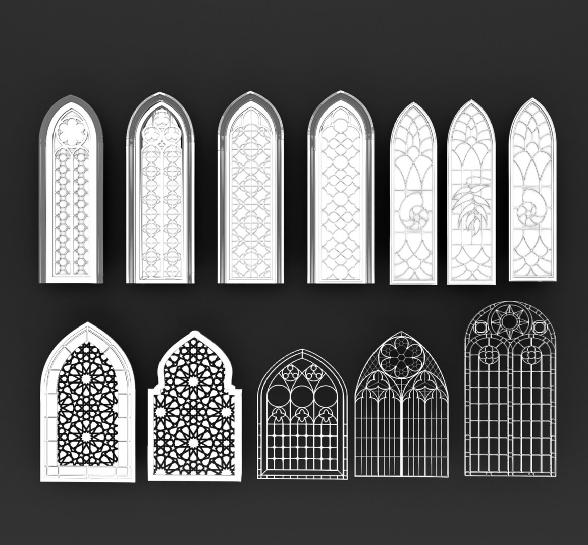 3D Arabic - Gothic Windows 12 pieces https://p.turbosquid.com/ts-thumb/9z/8vHFdt/8O/arabicwindows14/jpg/1647111332/1920x1080/fit_q87/a3d717007b2b619340f61f72f306538b66211ed5/arabicwindows14.jpg
