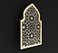 Arabic - Gothic Windows 12 pieces