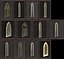 Arabic - Gothic Windows 12 pieces