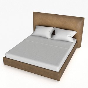 Wythe Cyder Bed Headboard 3D model