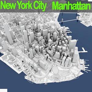 3D New York City -Manhattan