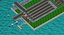 basic ferry harbour 3d model