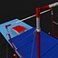 3D gymnastic equipment bars model