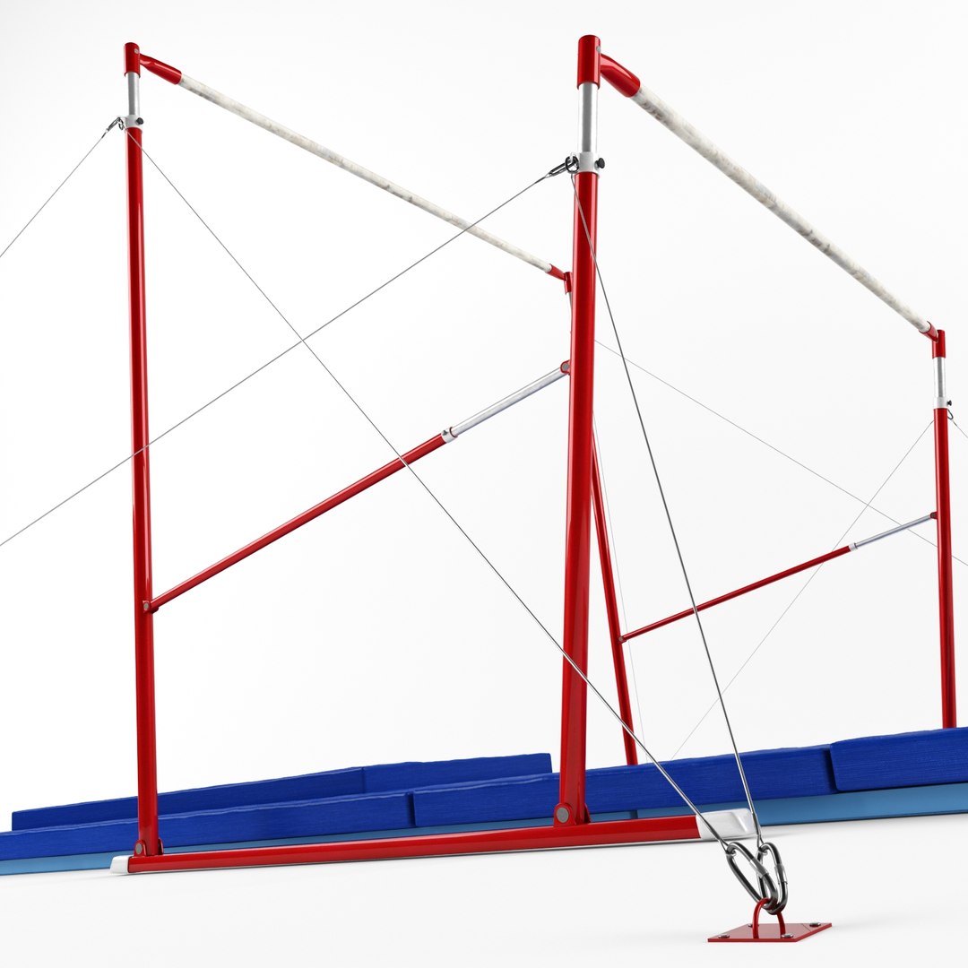 3D gymnastic equipment bars model https://p.turbosquid.com/ts-thumb/9z/CxfteF/UpkU9JWa/87/jpg/1508692091/1920x1080/fit_q87/940ebd800e76efec9ccb74ade789ac46e0d763d2/87.jpg