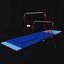 3D gymnastic equipment bars model