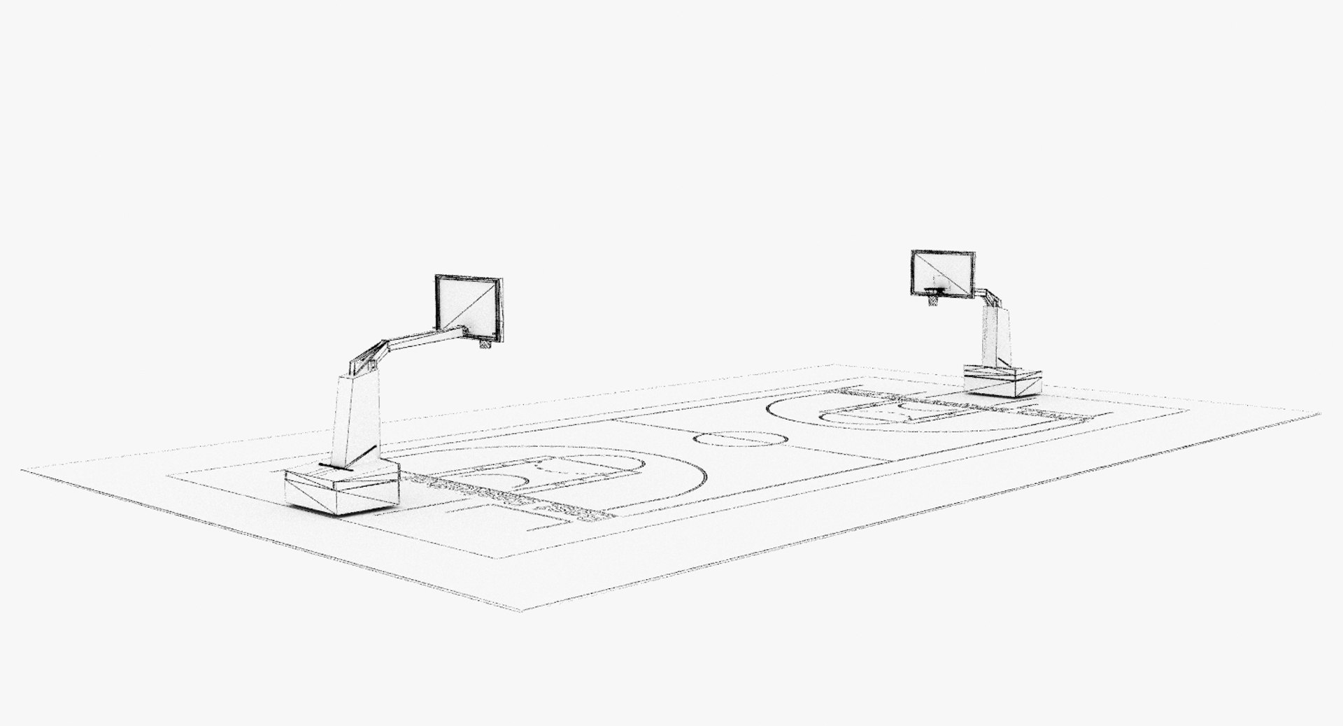 Arena Basketball Ball 3D Model TurboSquid 1439654