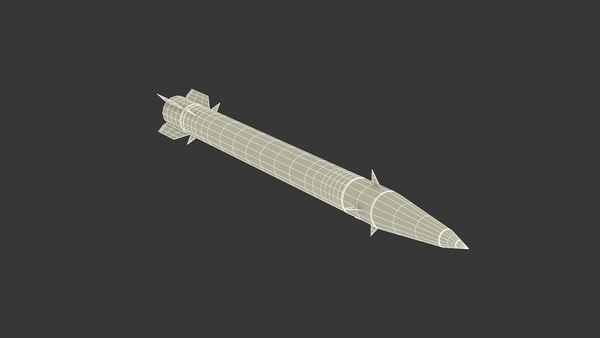modelo 3d Misil militar genérico - TurboSquid 2317674