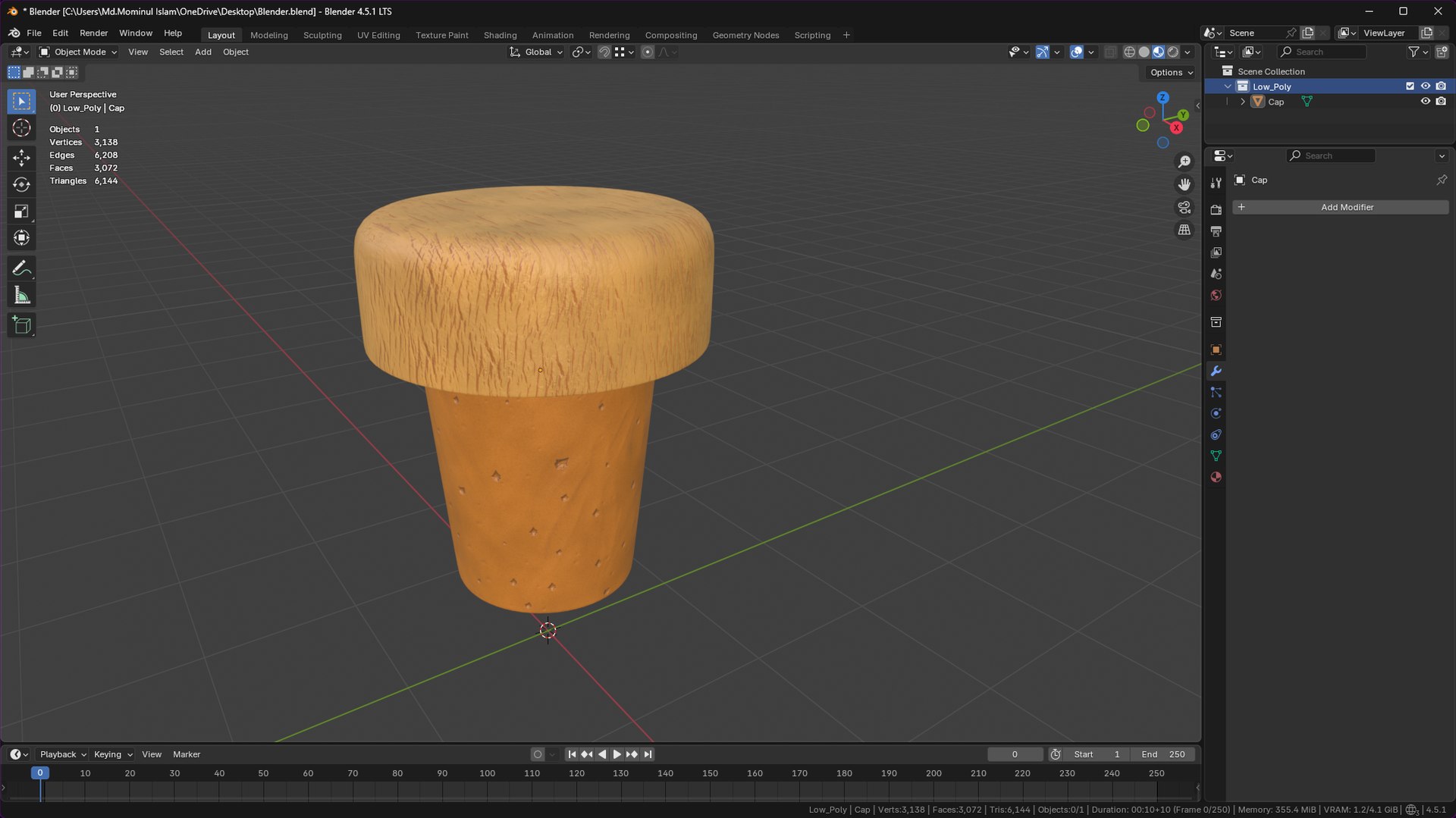 3D Wooden Cap Cork https://p.turbosquid.com/ts-thumb/9z/Gg4IkD/hN/screenshot20250818032444/png/1755466047/1920x1080/fit_q87/0d41444cc0544aa1a694bb78578ee3e1b7621d91/screenshot20250818032444.jpg