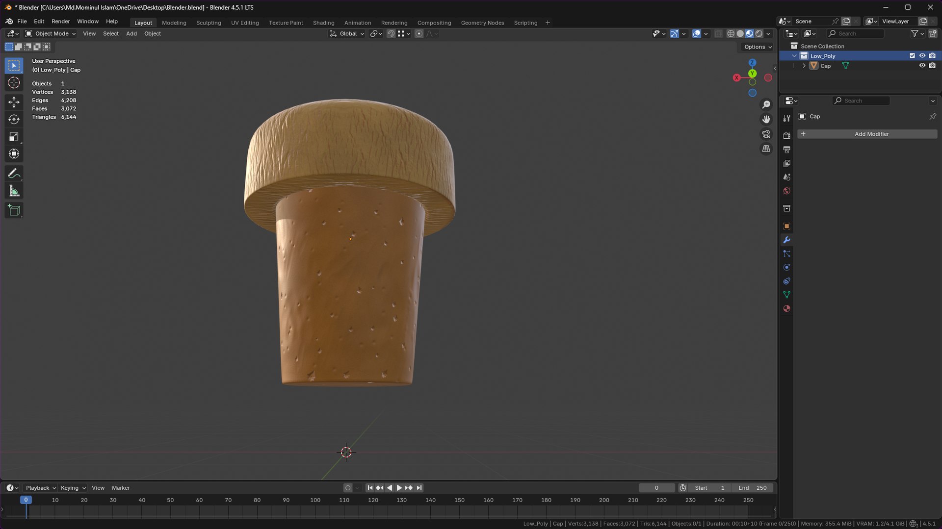 3D Wooden Cap Cork https://p.turbosquid.com/ts-thumb/9z/Gg4IkD/q7/screenshot20250818032447/png/1755466045/1920x1080/fit_q87/a822b4c574ebb9ac06f81e877e629f29695af9e8/screenshot20250818032447.jpg