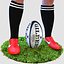rugby player 4k model