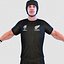 rugby player 4k model