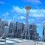 modern city