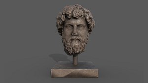 3D head of Lucius Aelius model