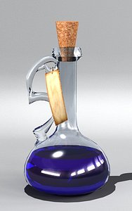 magic bottle 3d max