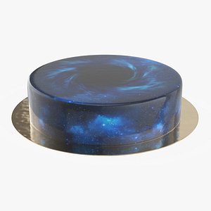 Space-Inspired Dessert 3D model