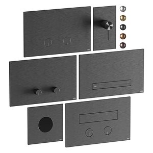 Flush buttons CEA set 01
