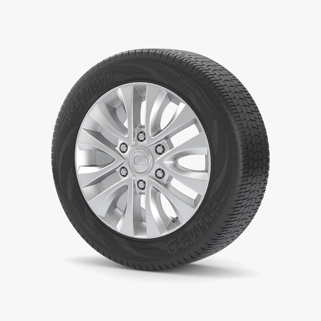 3D Lexus Rim 001 Model - TurboSquid 1951246