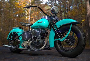 old school motorcycle classic model