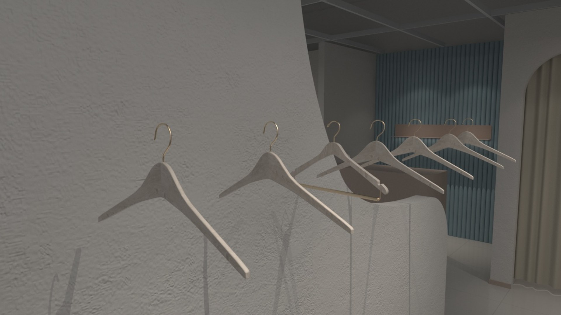 3D Clothing Store 3 TurboSquid 2102426