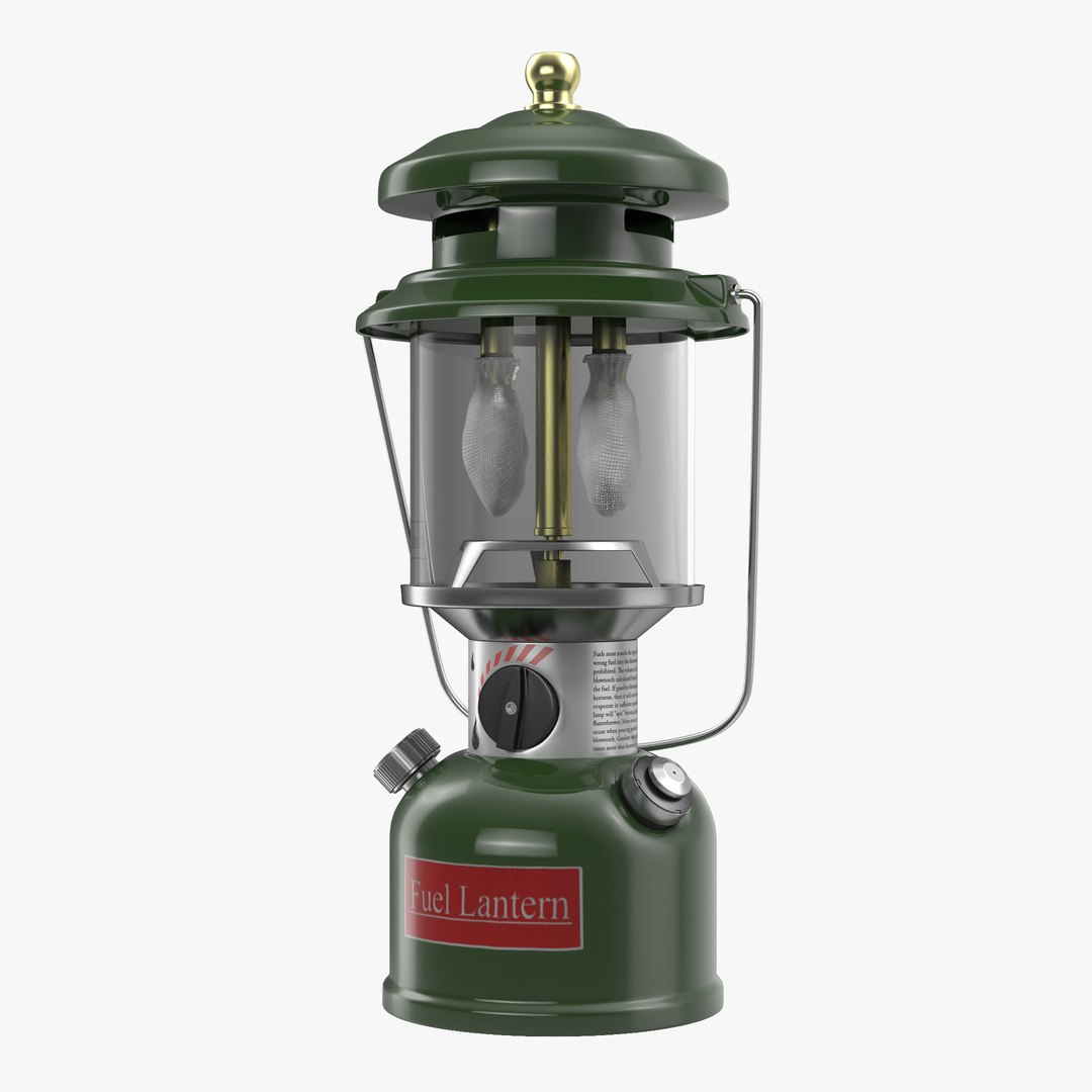 Fuel Lantern 3D model preview