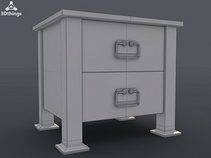 nightstand stand 3d model