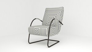 modern chair 3D