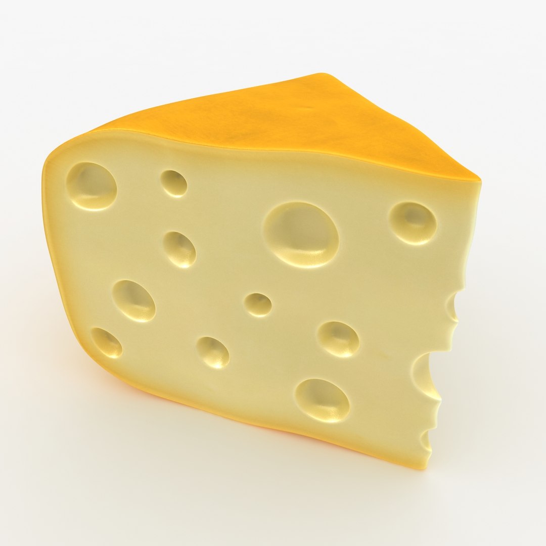 Gouda Cheese Yellow 3ds