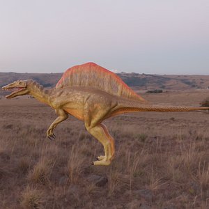 3D Spinosaurus with UDEMS