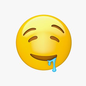 3D Apple Drooling Face