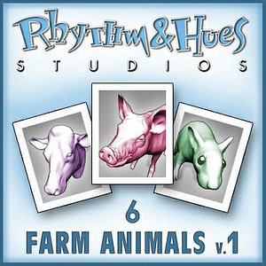 farm animal 3d model