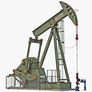 Oil Pump Jack Rigged